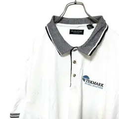 TEKMARK ULTRACLUB 半袖 ポロシャツ　ホワイト　2XL