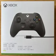 Xbox ワイヤレス コントローラー + USB-C ケーブル【箱付き】