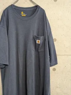 Carhartt ブルーグレー オーバーサイズ Tシャツ 3XL