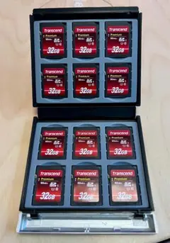 Transcend 32GB SDカード 12枚セット 収納ケース付④