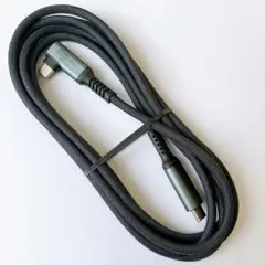SUNGUY USB-C & USB-C ケーブル L字 2M