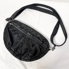 PORTER ポーター タンカー ショルダーバッグ ハーフムーン ブラック