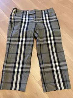 最終値下 バーバリー ノバチェック パンツ ビッグチェック 40