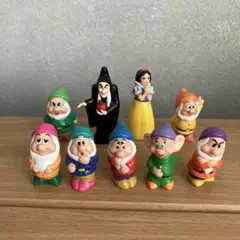 ディズニー公式グッズ　白雪姫と七人の小人&魔女　フィギュア