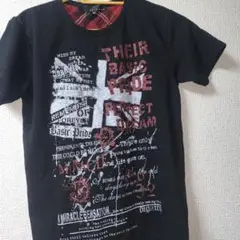 未使用グラフィックプリント 黒 Tシャツ　　　　即買い大歓迎です