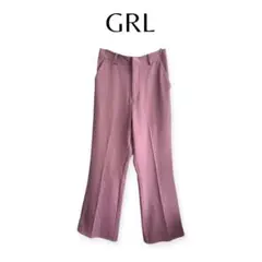 【グレイル】GRL size L パンツ ワイド ゆったり a1122