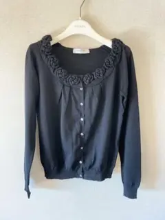 美品☆VALENTINO☆ヴァレンティノ☆フラワーモチーフ☆カーディガン