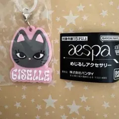 aespa ぷっくりめじるしアクセサリー　GISELLE ガチャ