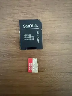 SanDisk 64GB microSDXC + アダプター