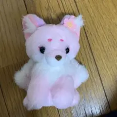 ちょコンとキツネ　九尾　ぬいぐるみマスコットいちごだいふく