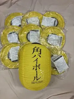 サントリー角ハイボール 提灯 中古 4セット 2025年最新】角ハイボール提灯の人気アイテム - メルカリ