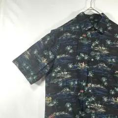 【美品】Batik Bay　バティックベイ　海　サーフィン　波　レイヨン100%