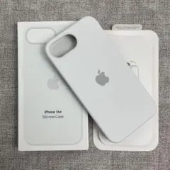 「新品未使用」iPhone 16e シリコンケース ホワイト MagSafe対応