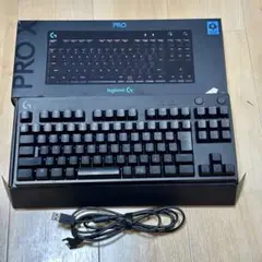 PRO X Gaming Keyboard G-PKB-002 青軸 ブラック