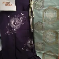 一つ紋裄丈69着丈159名古屋帯~袋帯絞めショール高陽社ハイセンス入浴剤贈答品箱