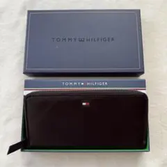 TOMMY HILFIGER ブラック 長財布