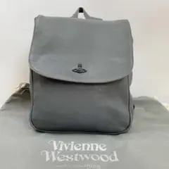 ⭐️希少 Vivienne Westwood リュック レザー オーブ グレー