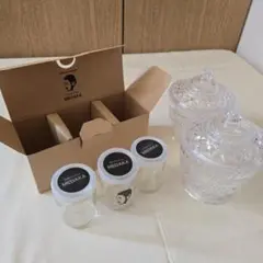 MEDAKA little kitchen 空ビン箱付き&プラスチックセット