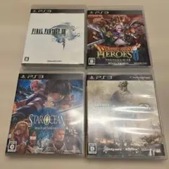 PlayStation3ソフト　まとめ売り　4本　セット
