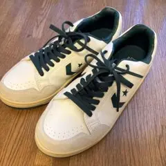 Converse WEAPON SK OX スニーカー ホワイト/グリーン