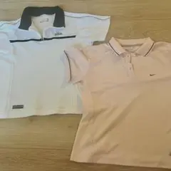スポーツウェア　半袖　襟付き　2枚セット　NIKE　FILA レディース