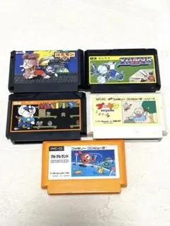 ファミコンソフトセット 5本