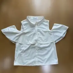 【titty &Co. 】ブラウス　フリル　オフショル　シャツ