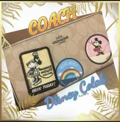 【匿名配送・新品・未使用】✳️COACH コーチ 財布✳️ディズニーコラボ