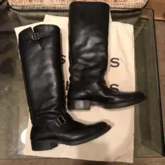 アーツアンドサイエンス ロングブーツ 黒
