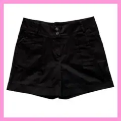 【clear area 】ショートパンツ キュロット ブラック