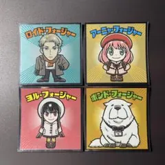 SPY×FAMILY スパイファミリーマンシール フォージャー家4枚セット