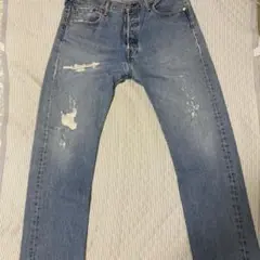 リーバイス 501 ダメージジーンズ w34
