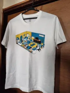 Graniphグラニフ半袖Tシャツパンダ白地S