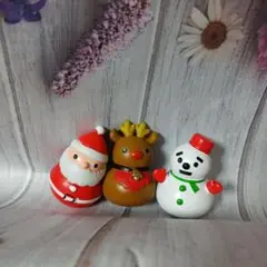 リトルフレンド　クリスマス　サンタ　トナカイ　スノーマンキャンドゥ