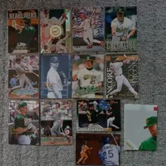 マーク・マクガイア（アスレチックス〜カージナルス）MLBカードインサート２枚含む
