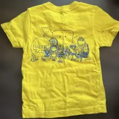 ゲゲゲの鬼太郎Tシャツ イエロー 90