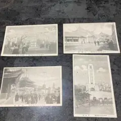 希少！大正時代 明治神宮絵葉書16枚セットタトゥー付 大正11年 平和記念博覧会 希少！大正時代 明治神宮絵葉書16枚セットタトゥー付 大正11年