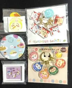 ちいかわ　もぐもぐ本舗　6連アクリルチャーム
