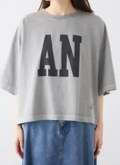 ピュアルセシン　スーピマコットン　BIGロゴTシャツ　新品タグ付き