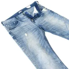 BAYFLOWベイフロー▼ストレッチスキニー▼ダメージ加工▼30▼W約86cm