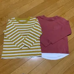 ELFINDOLL 長袖カットソー 2枚セット 100