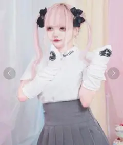 はうるず みうみお×はうるずコラボ超BIGぱーかー ホワイト みうみお×はうるず コラボ超BIGぱーかー(ブラック) | Hauls