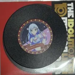 アイドルマスターミリオンライブ！　白石紬　レコード風コースター