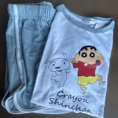 新品　未使用　アニメ　クレヨンしんちゃん　上下　キャラ　M サックス　部屋着