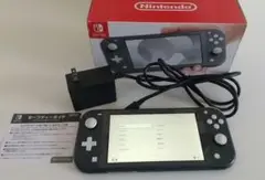 【液晶傷あり】Switch Lite グレー【遊べます】