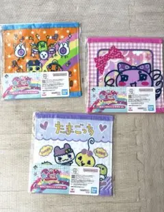 たまごっち一番くじ E賞ハンドタオル3点セット