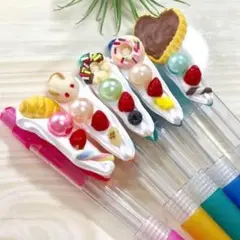 スイーツデコ　シャーペン5本セットD