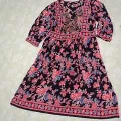 美品!!Anather Editionフラワープリント チュニックビジュー！