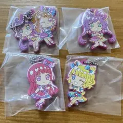 アイカツ プリパラ ガチャ ラバー セット