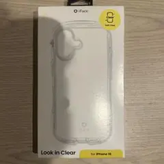iFace Look in Clear iPhone 16用ソフトケース